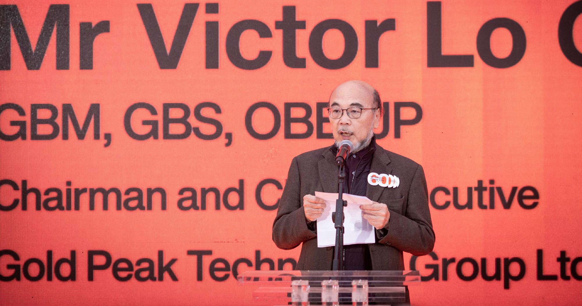 Mr Victor LO, Chairman and Chief Executive Gold Peak Technology Group Ltd.