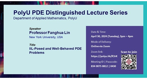 PolyU PDE DL series by Prof Fanghua LinApr 30 2024web banner