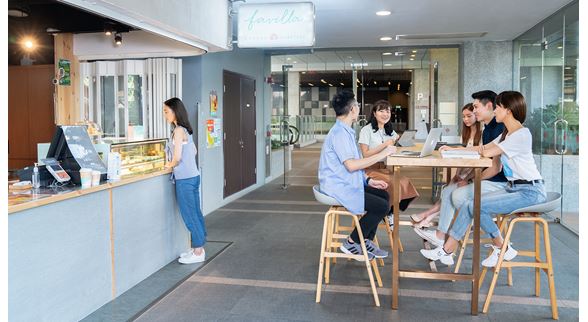 Student restaurant in Block Z