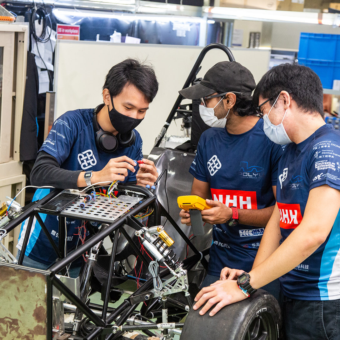 PolyU E-Formula Racing Team demonstrates creativity and perseverance ...
