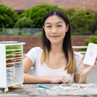 Peggy Chang Pei-Chi, fresh graduate of PolyU Product Design
