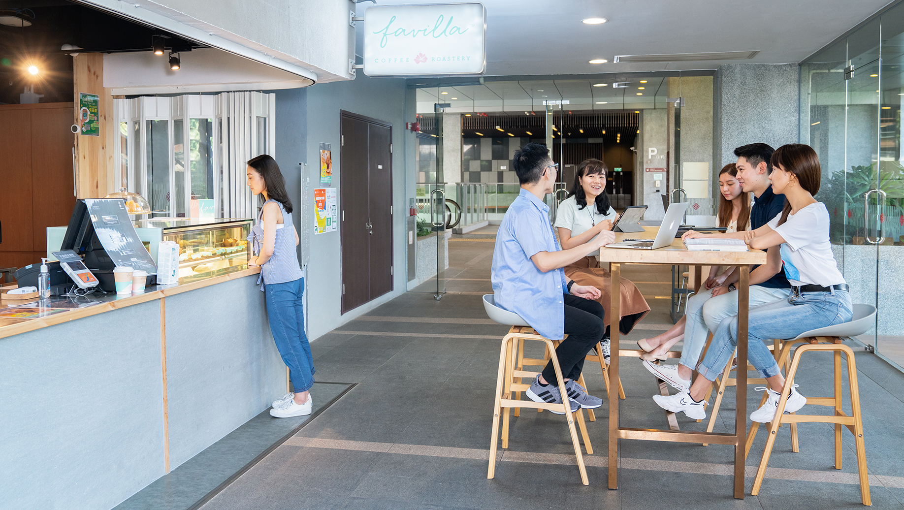 Student restaurant in Block Z