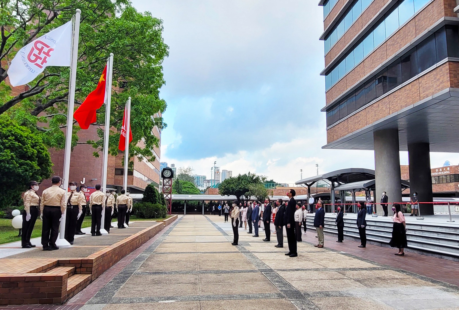 Flag Raising Ceremony on 25 April 2022