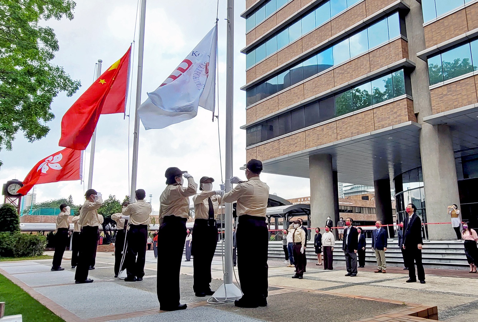 Flag Raising Ceremony on 25 April 2022