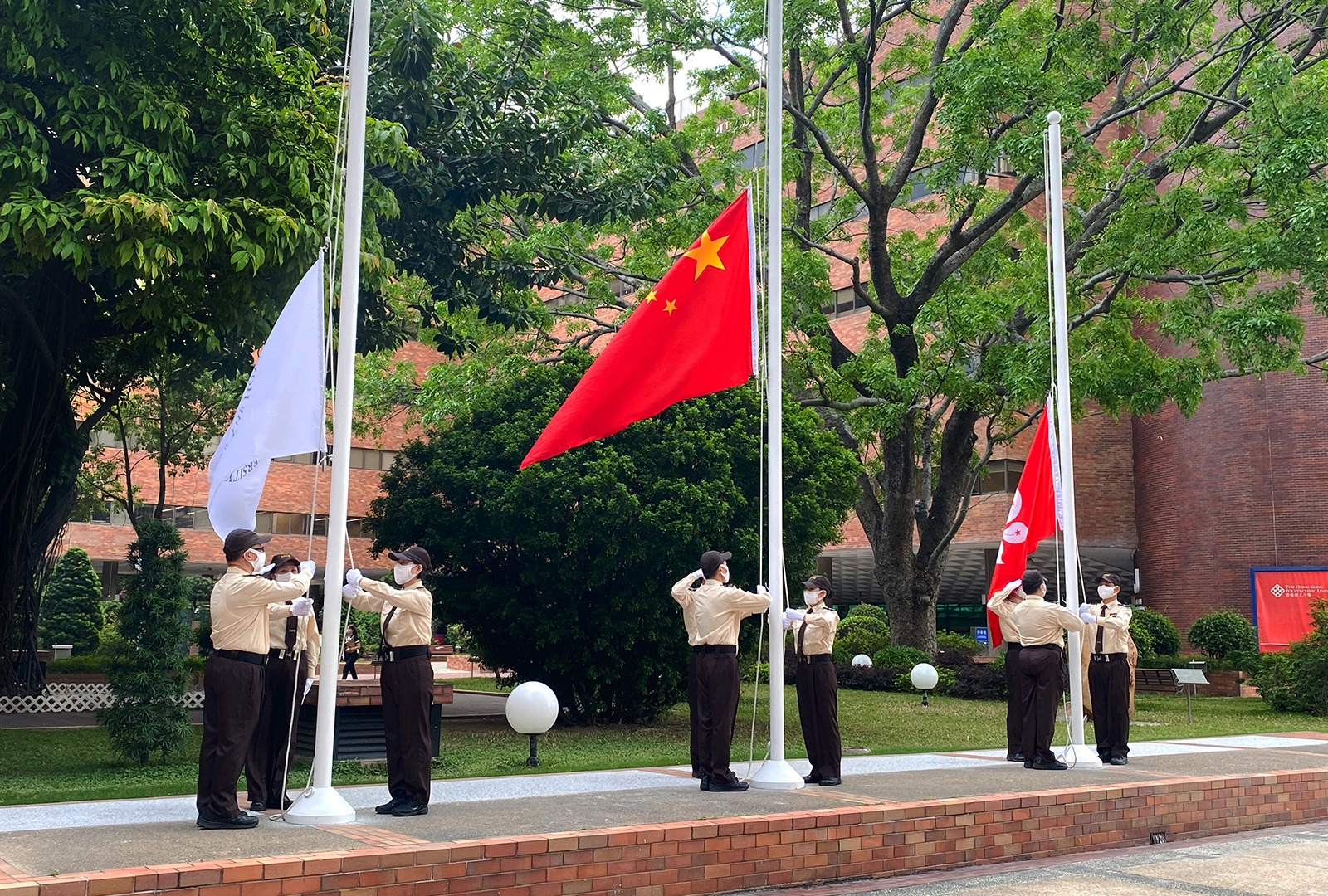 Flag Raising Ceremony on 25 April 2022