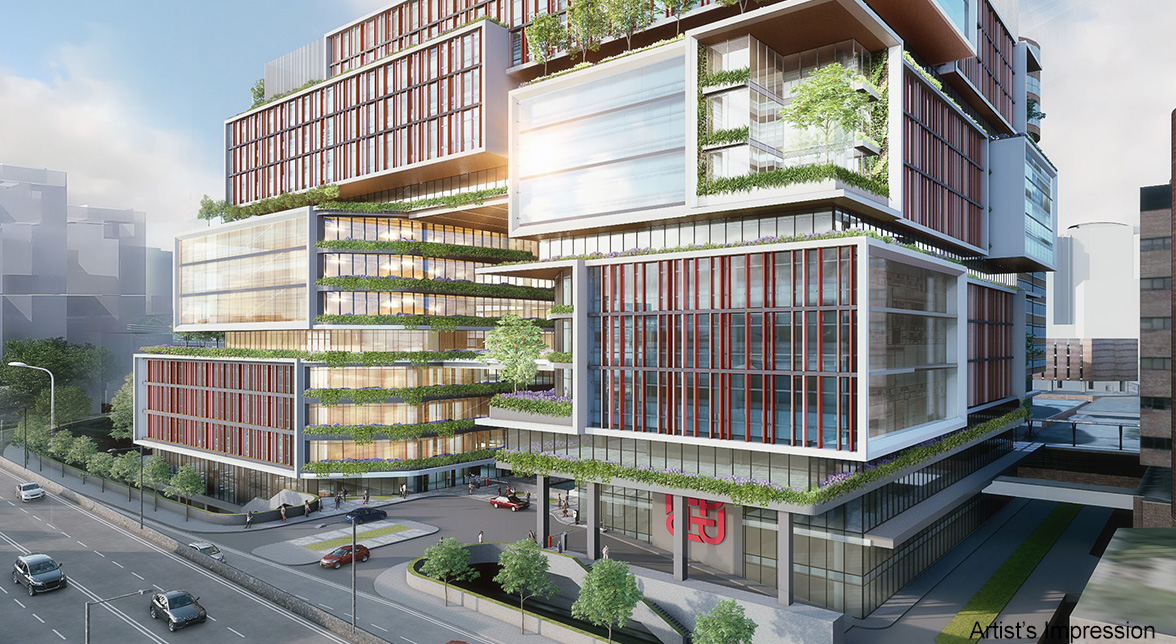 New Vehicular Entrance to PolyU