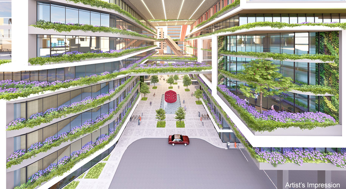 New Vehicular Entrance to PolyU