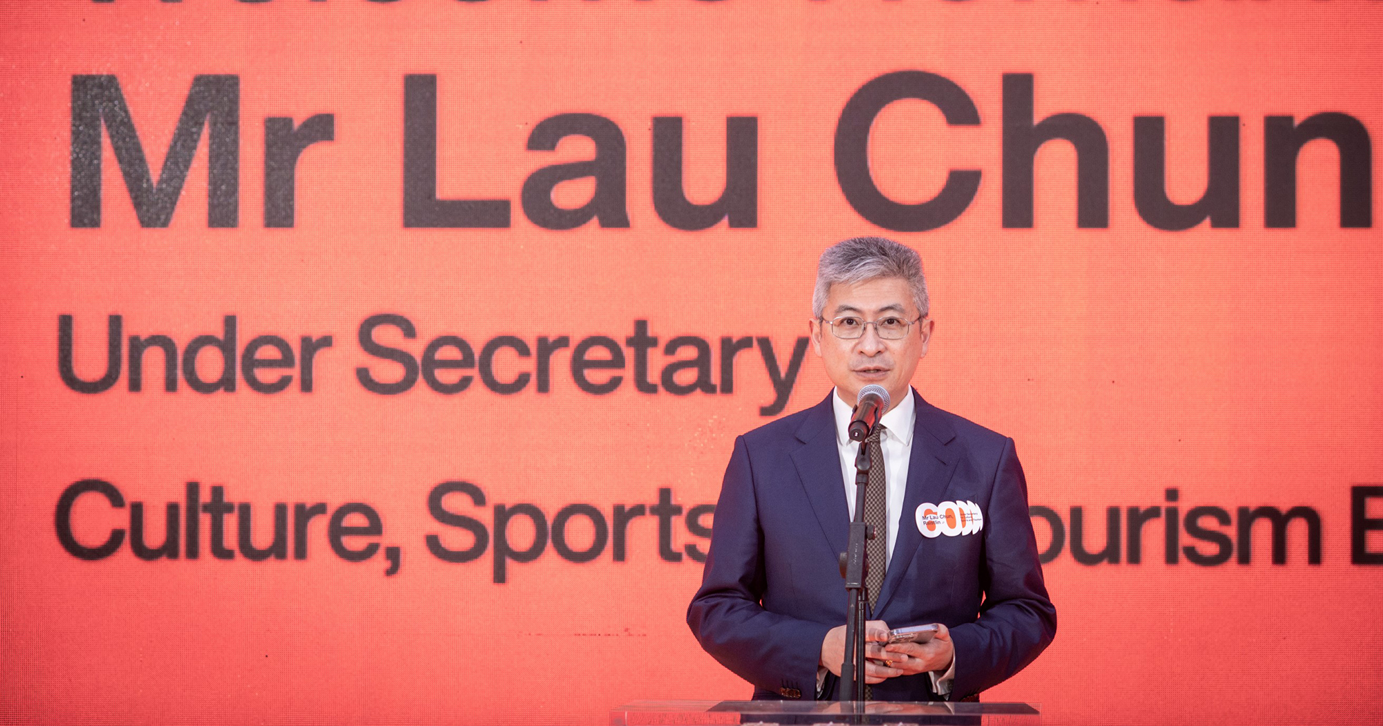 Mr LAU Chun, Raistlin, Under Secretary for Culture
