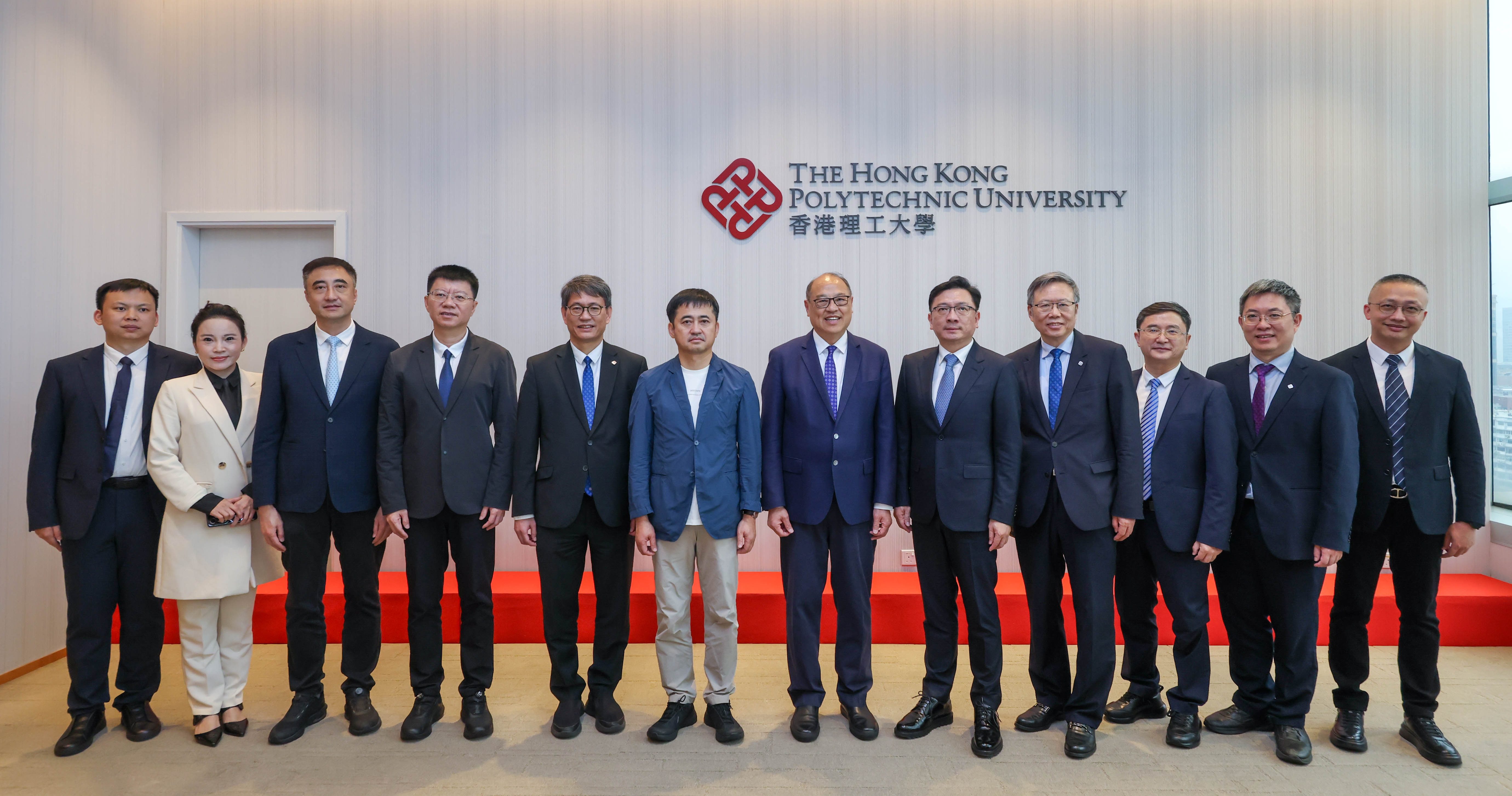 晋江市委代表团访问理大 携手支持国家建设体育强国、实现民族复兴中国梦