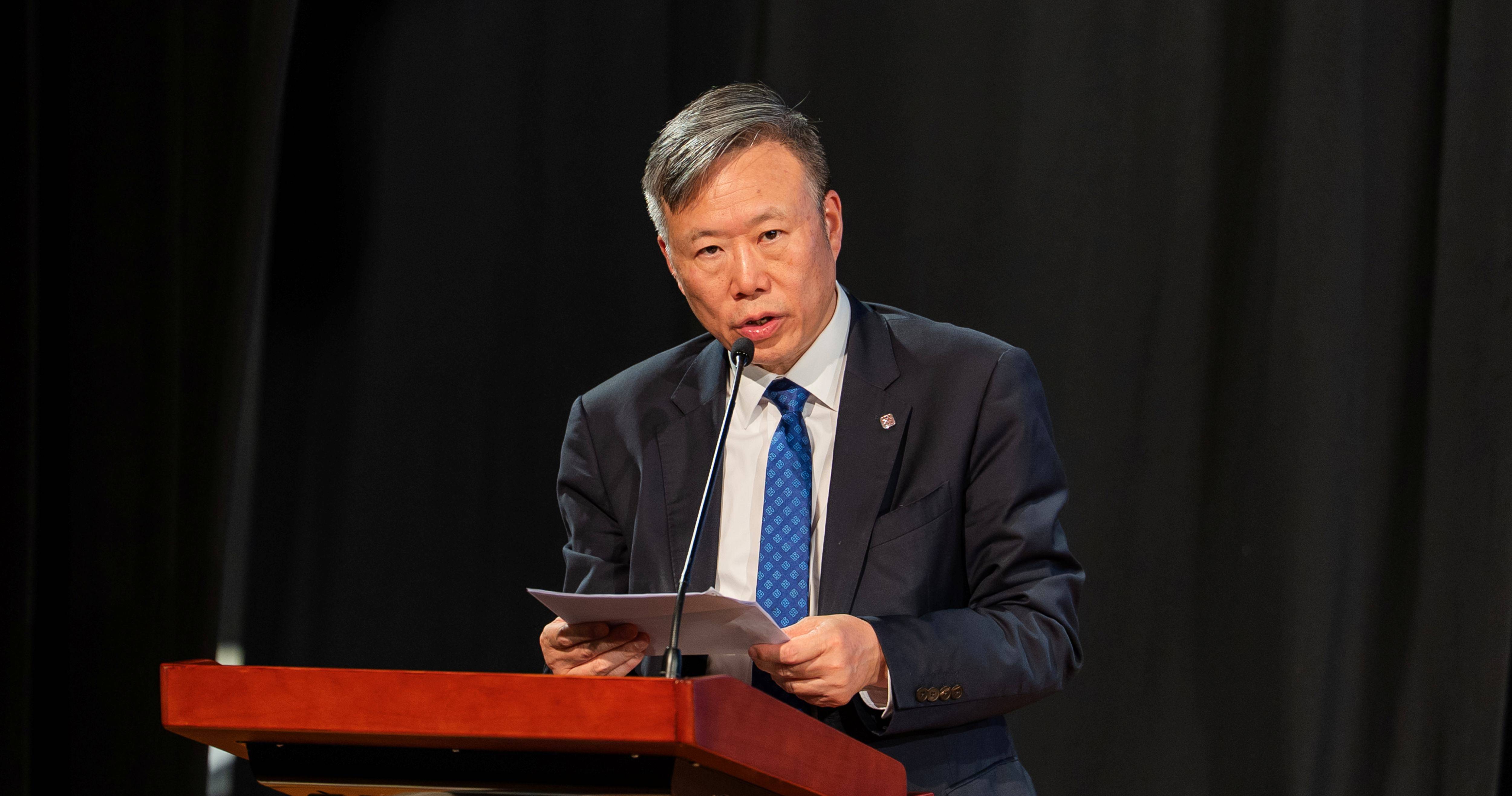 Prof. Jin-Guang Teng said that the competition demonstrated the great talent and potential of secondary school students in Hong Kong and GBA. The skills they have shown in this competition are exactly what the future scientific community needs.
