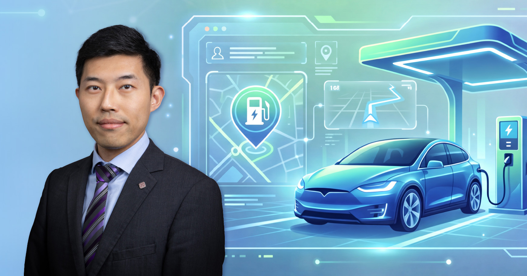 PolyU uncovers new cross-domain cyberattack risk targeting electric vehicle charging navigation systems, supporting secure operation of power systems