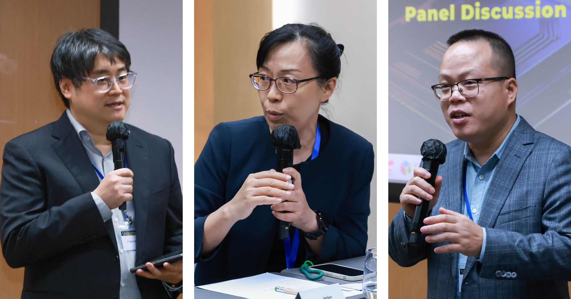 Panel Discussion Co-Chairs (Prof. Chin Lip Ket, Prof. Helen Cai, Prof. Su Daiqin)