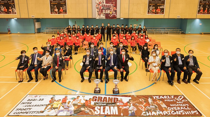 PolyU’s Sports Teams Bravo — Four-time Grand Slam champions