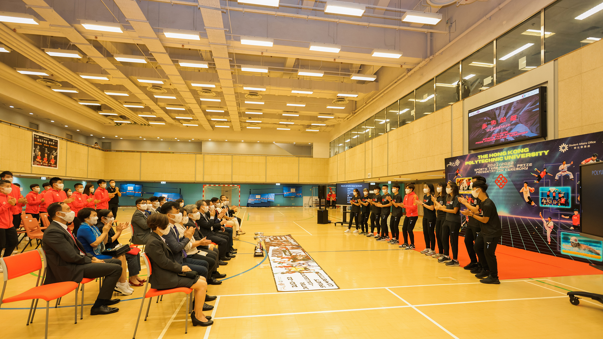 PolyU’s Sports Teams Bravo 