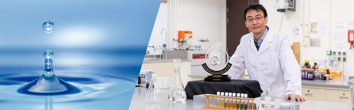 PolyU scientist wins award for research to tackle water scarcity