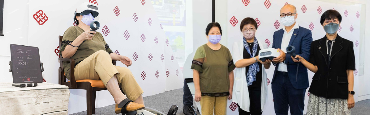 Virtual reality games help the elderly improve their well-being