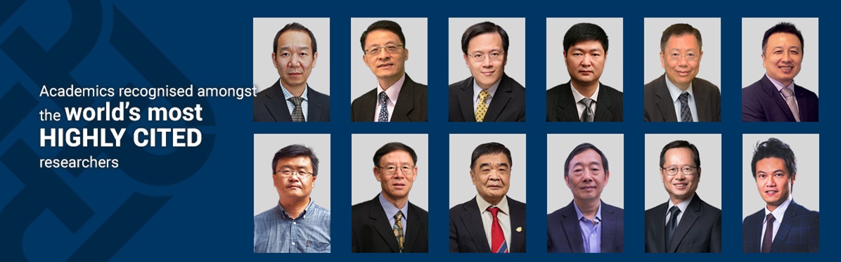 Twelve PolyU academics recognised amongst the world’s most highly cited researchers
