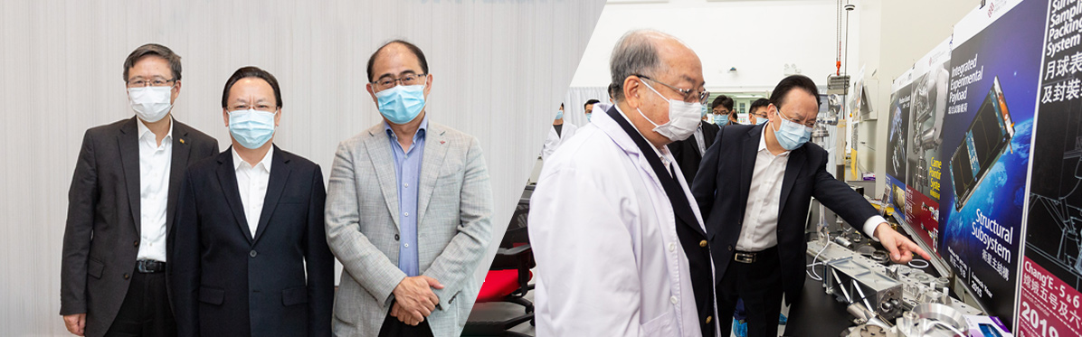 Deputy Director of the Central Government’s Liaison Office in Hong Kong visits PolyU