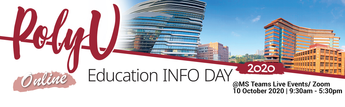 PolyU Education Info day- 10 October 2020