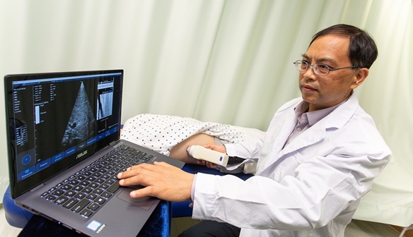 PolyU professor invents Liverscan: a portable non-invasive system for liver fibrosis assessment