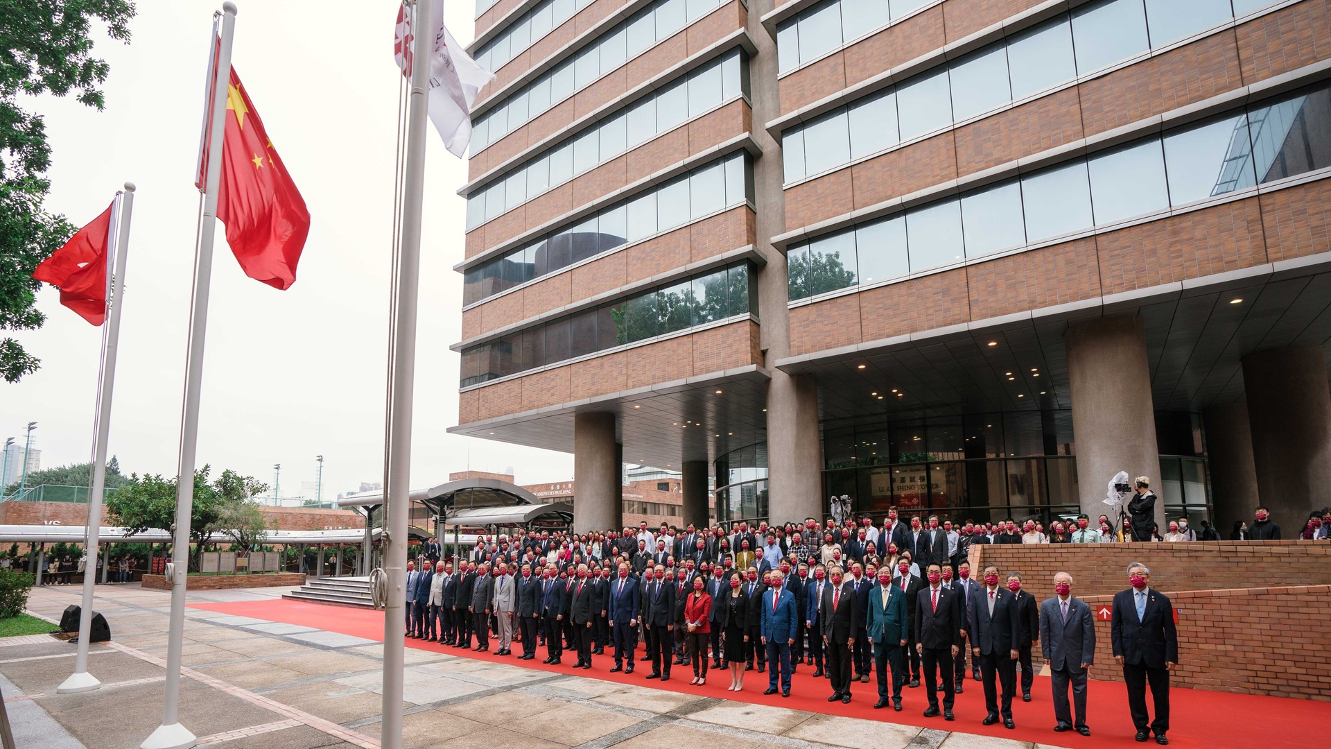 PolyU 85th Anniversary Flag-Raising Ceremony | The Hong Kong ...
