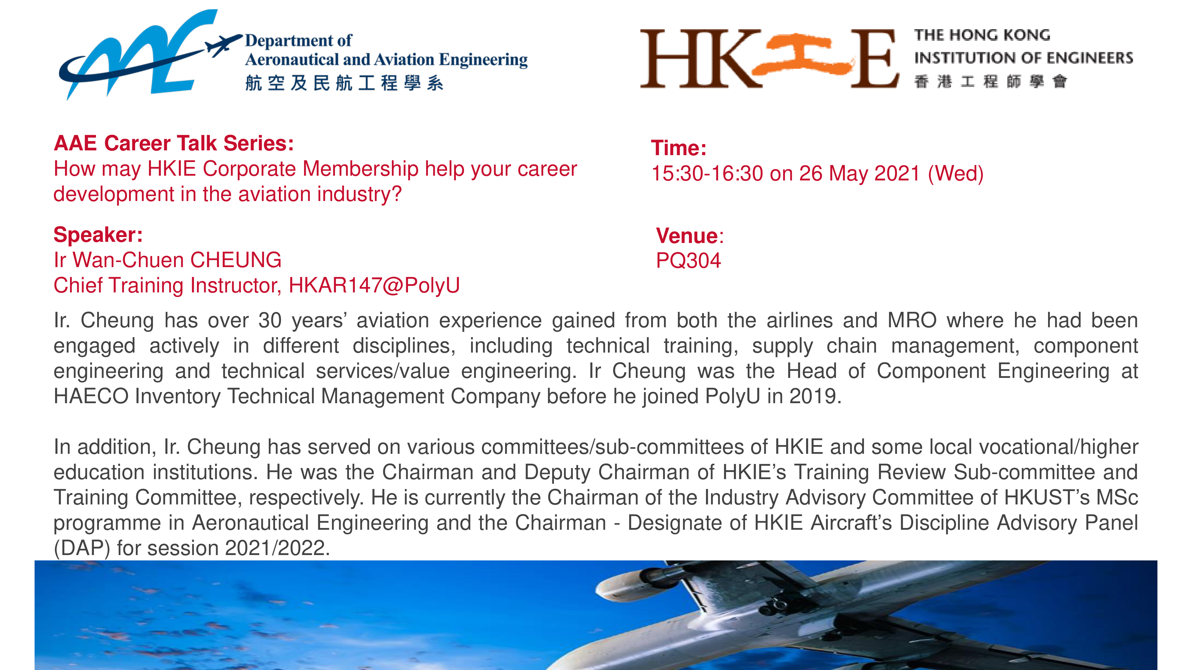 20210526 HKIE in Aviation by Ir Cheung FINAL