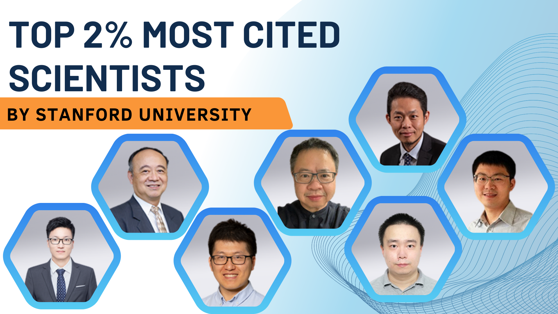 Seven AAE Scholars ranked in the World’s Top 2 mostcited Scientists