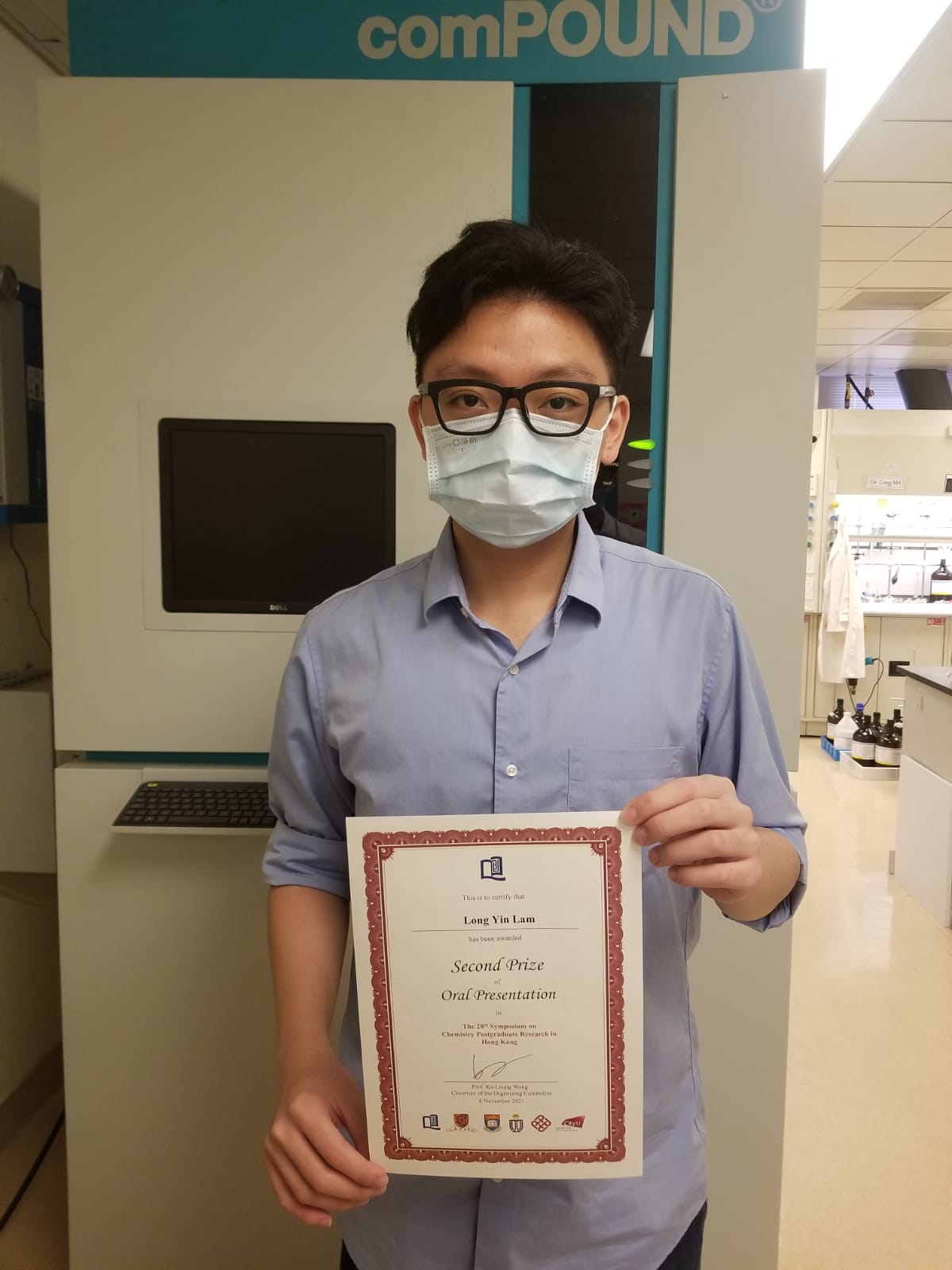 Oral Presentation Awardee - LAM Long Yin