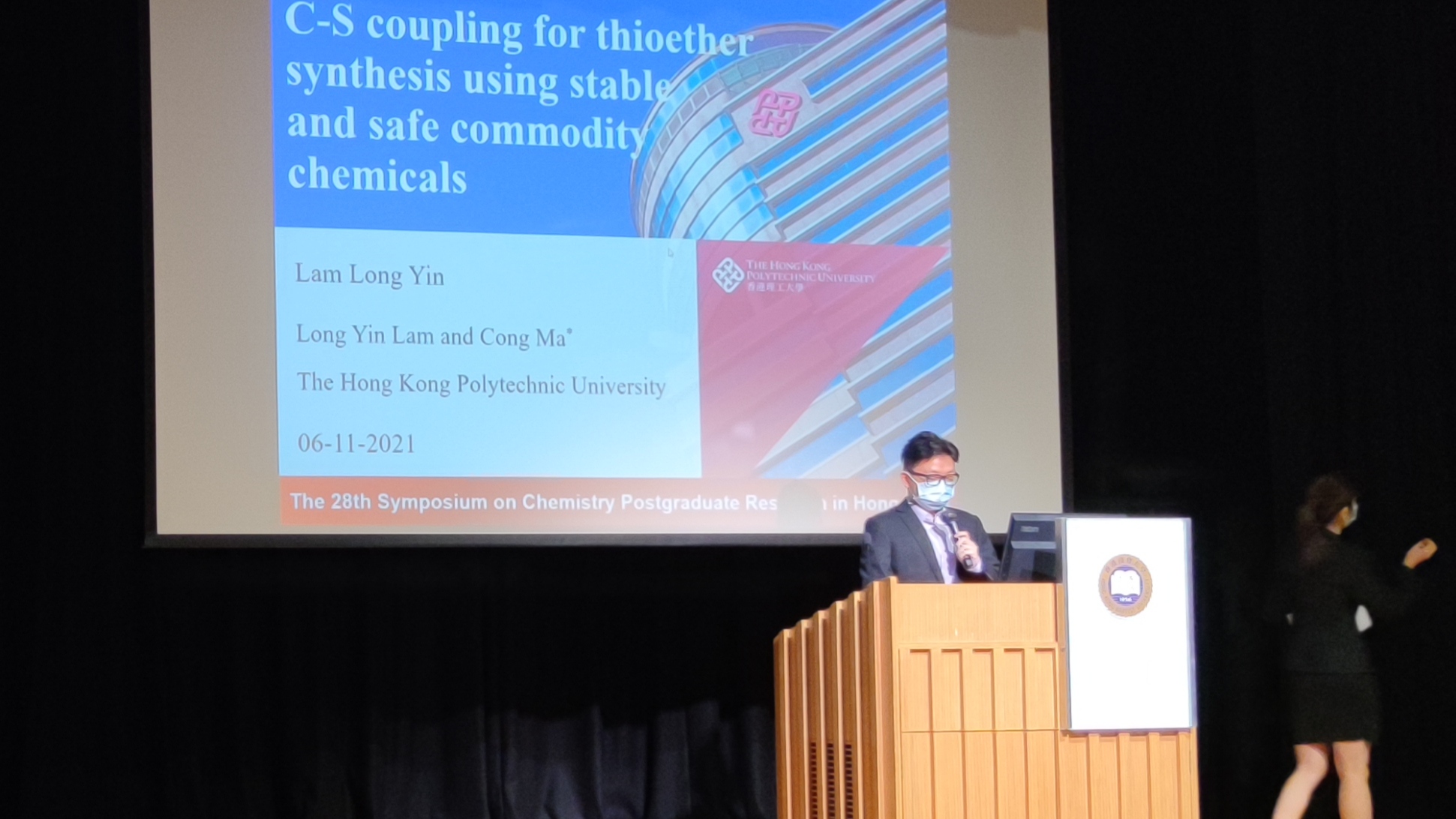 Oral Presentation by LAM Long Yin