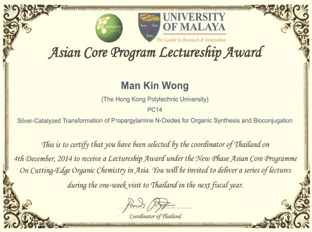 Asian Core Programme Lectureship Awards from China and Thailand_1