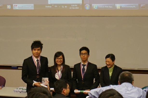 PolyU won the 2nd Runner-up at the 25th Hong Kong Chemistry Olympiad_2
