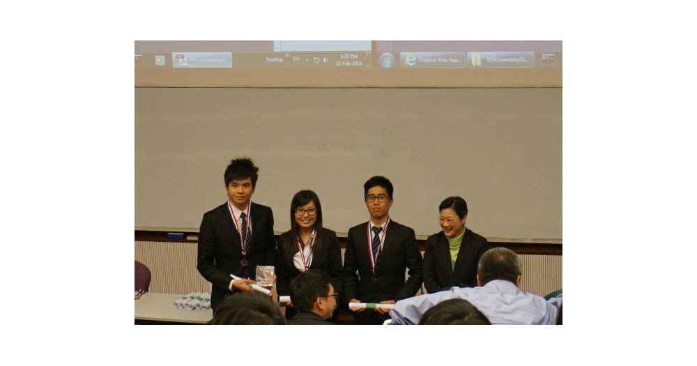 PolyU won the 2nd Runner-up at the 25th Hong Kong Chemistry Olympiad_2