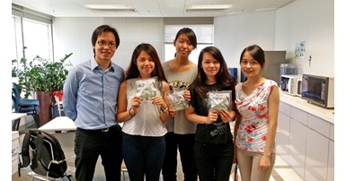 PolyU won the Merit Award at the Lee Kam Kee Food Innovation Competition 2014_1