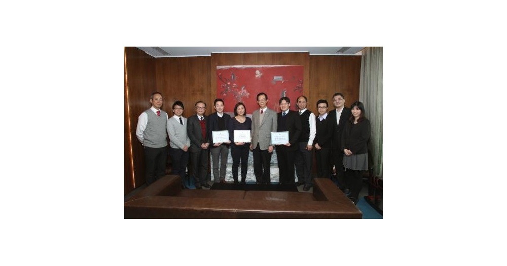 ABCT winning the Champion and 2nd runner up of the Most Favourite PolyU Research News of 2015_1