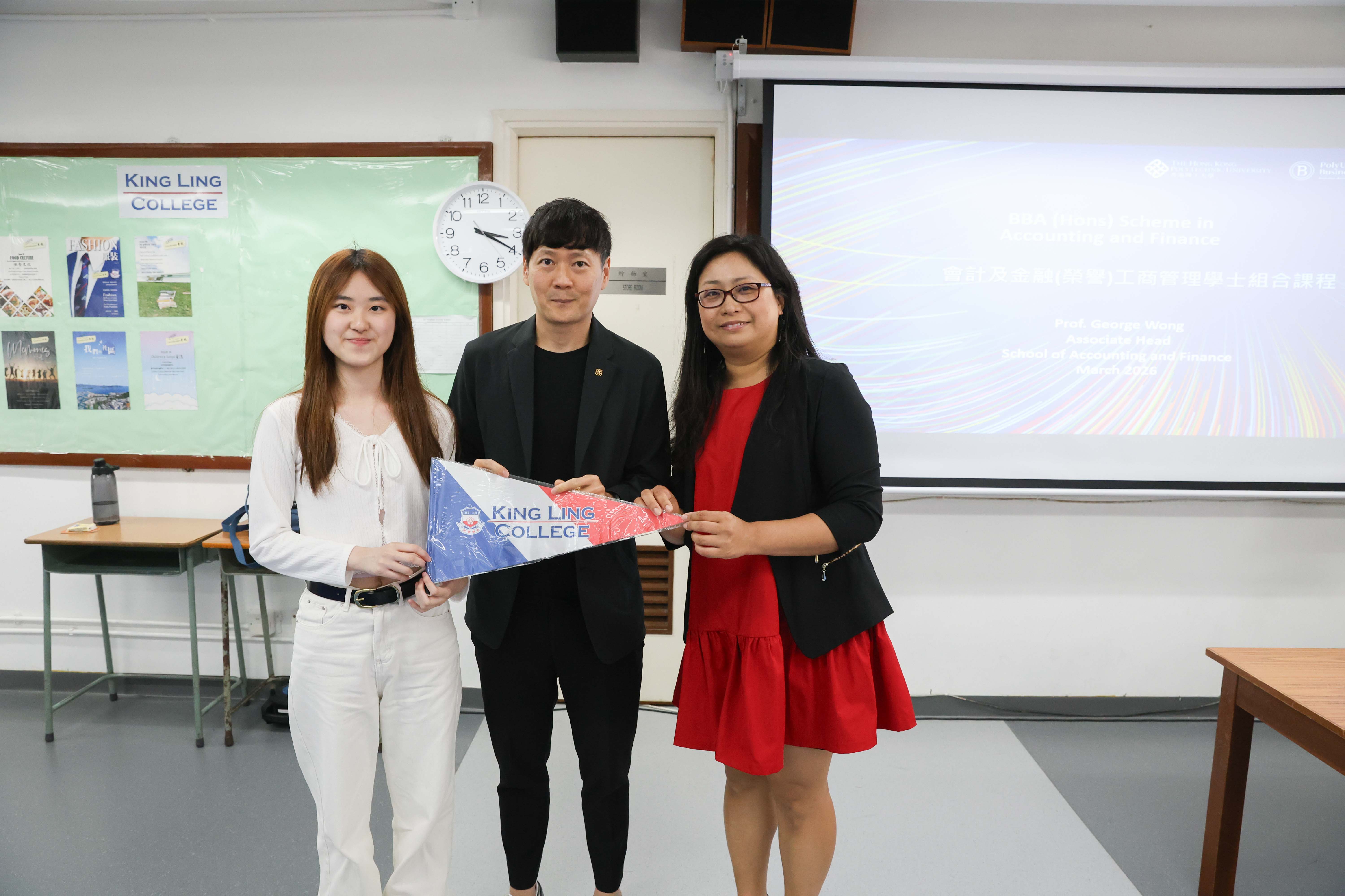 King Ling College- AF School Outreach Visit | School of Accounting and ...
