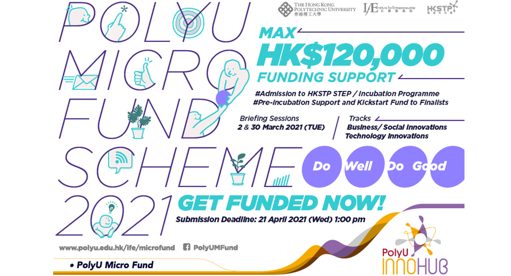 PolyU Micro Fund 2021  Online Briefing Session