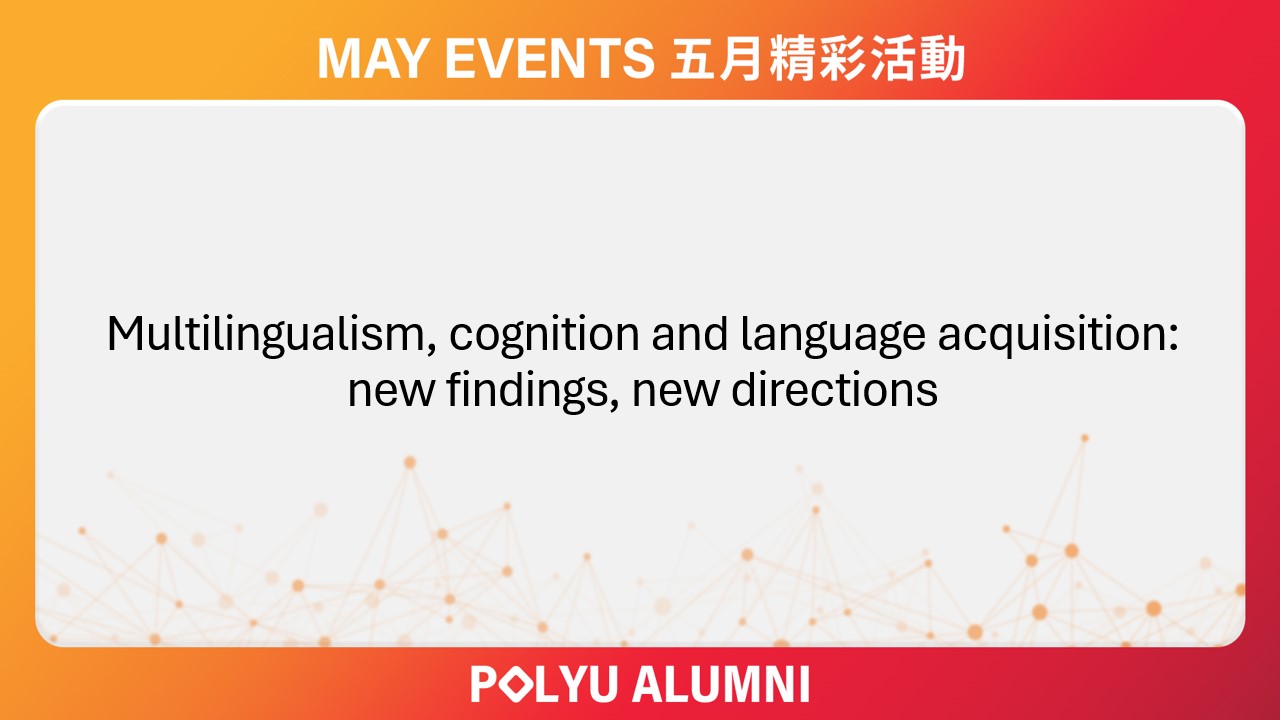 Multilingualism cognition and language acquisition new findings new directions