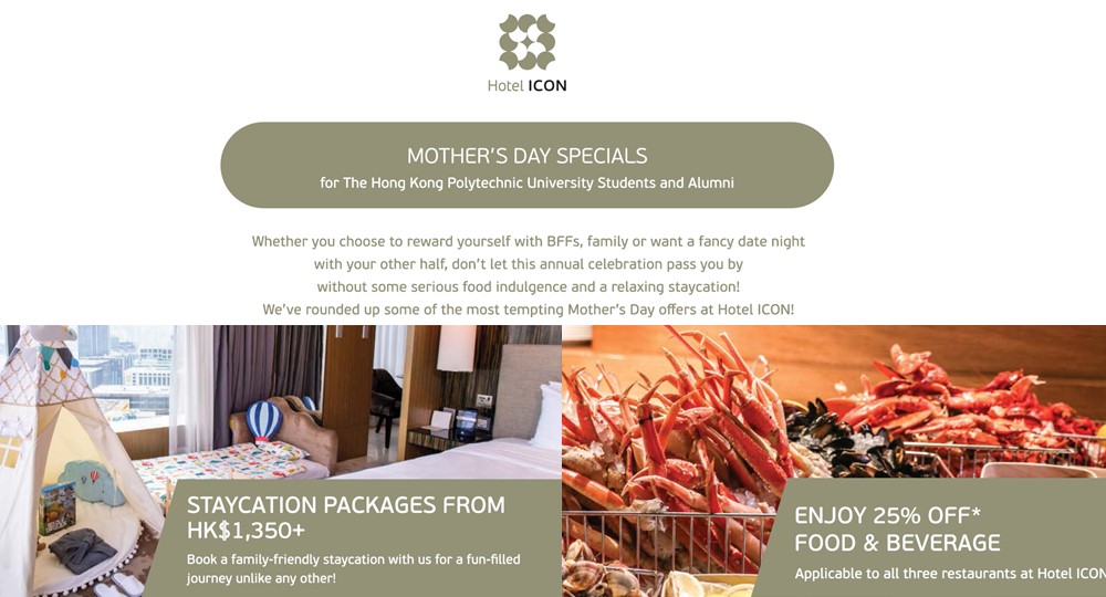 20200505 Hotel ICON Mothers Day Special