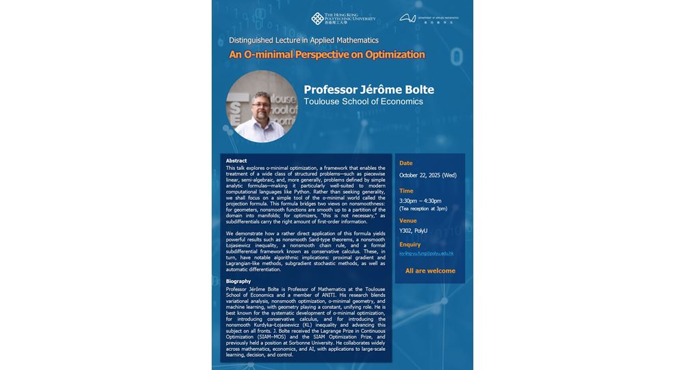 AMA DL in Applied MathProf Jrme Bolte22 Oct 2025