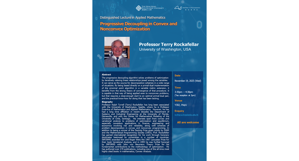 AMA DL in Applied MathProf Terry Rockafellar19 Nov 2025