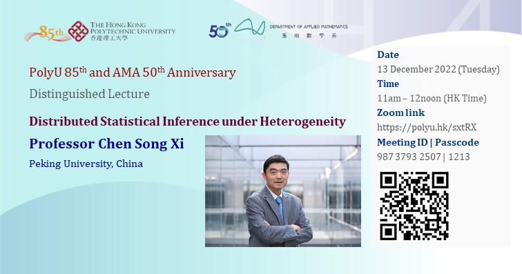 PolyU 85 AMA 50 DL by Prof Chen Songxi13 Dec 2022webbanner