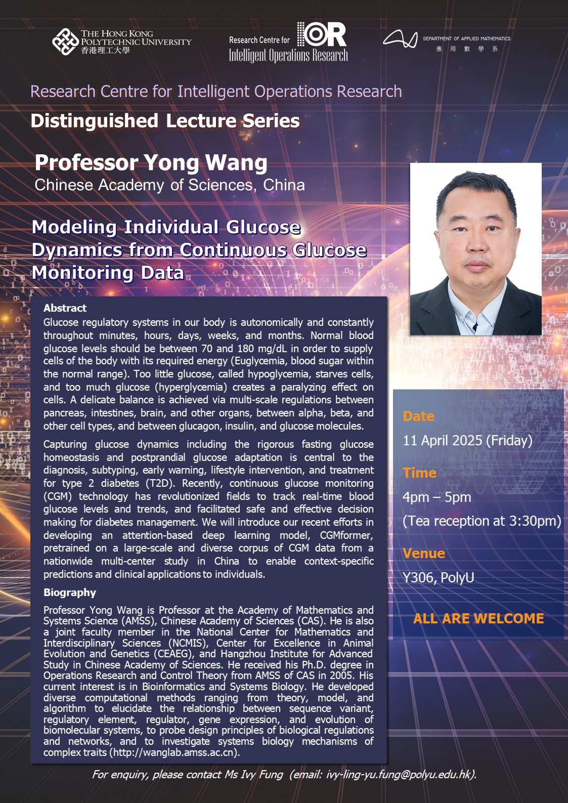 IOR DL series by Prof Yong Wang _11 Apr 2025