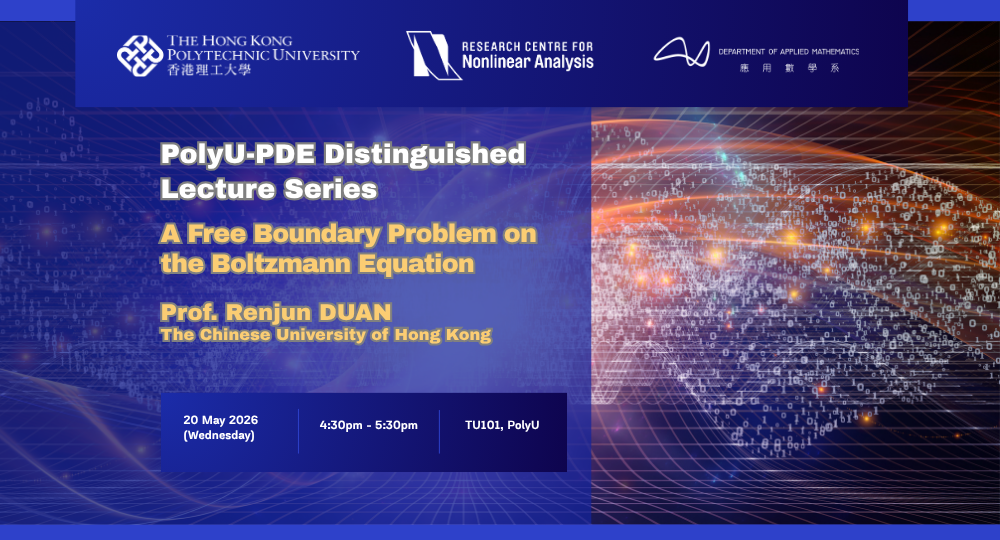 PDE DL by Prof DUAN Renjun 20 May 2026webbanner