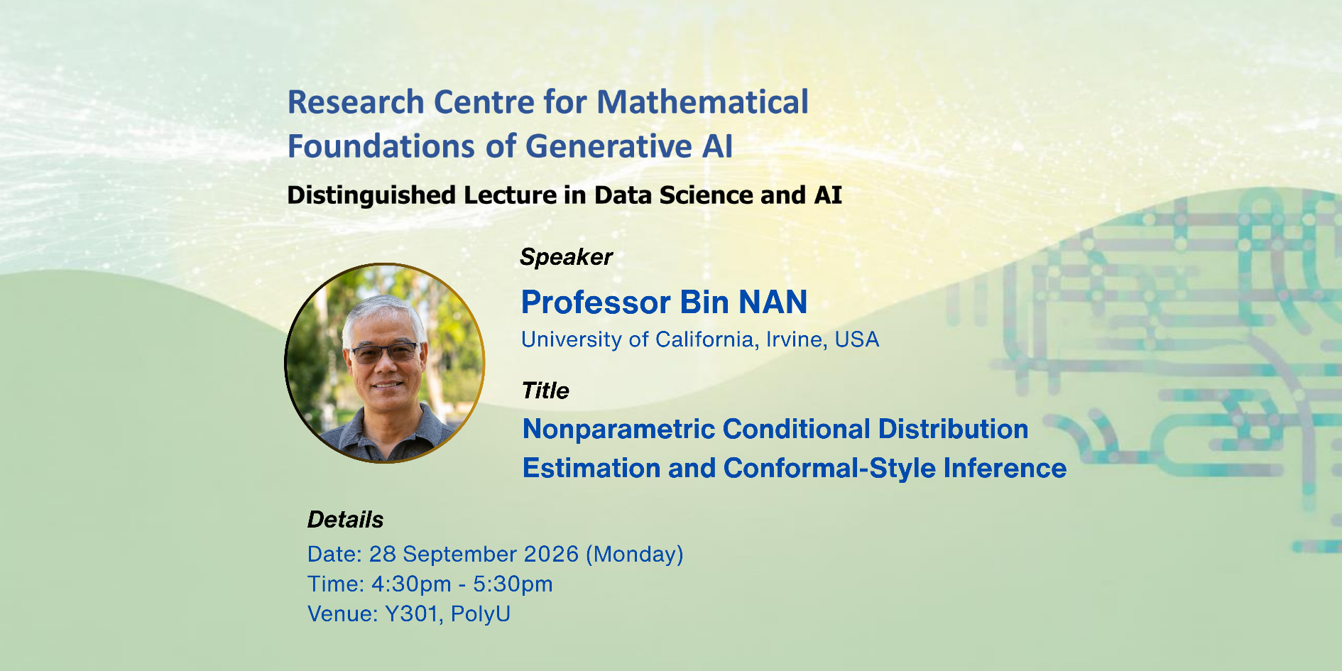 CMFAI DL by Prof Bin NAN 28 Sep 2026Web banner