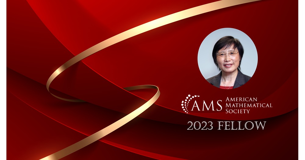 Prof Chen named 2023 Fellow of AMS