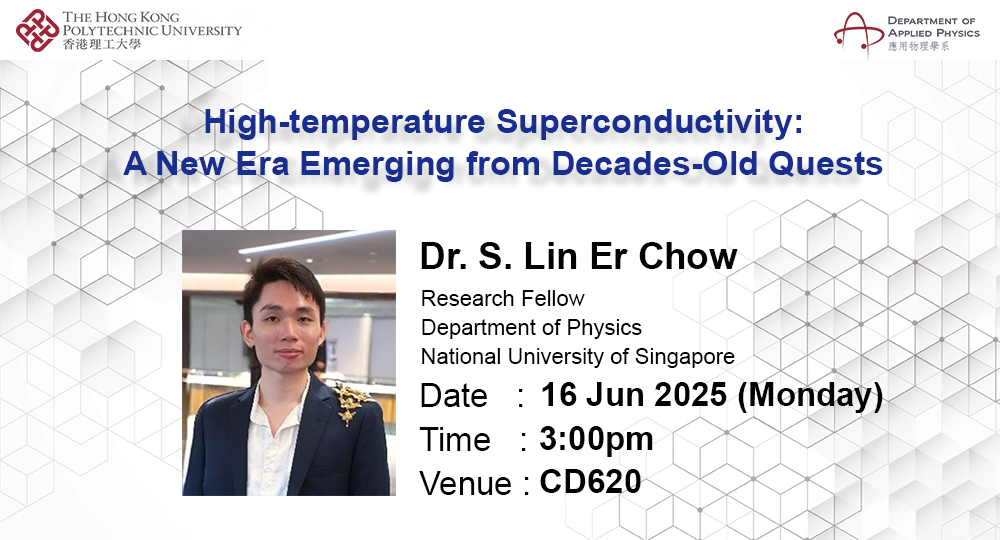Poster for WebsiteDr S Lin Er Chow16 Jun 2025