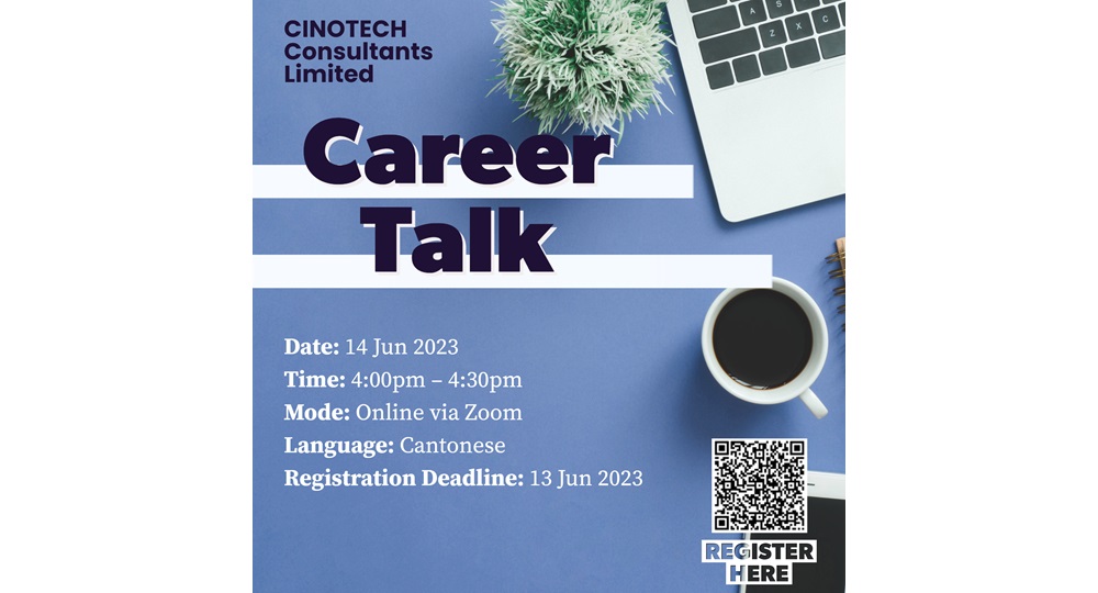 062023 Career Talk from CINOTECH Consultants Limited