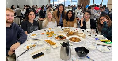 20221209 Exchange students dim sum gathering 4