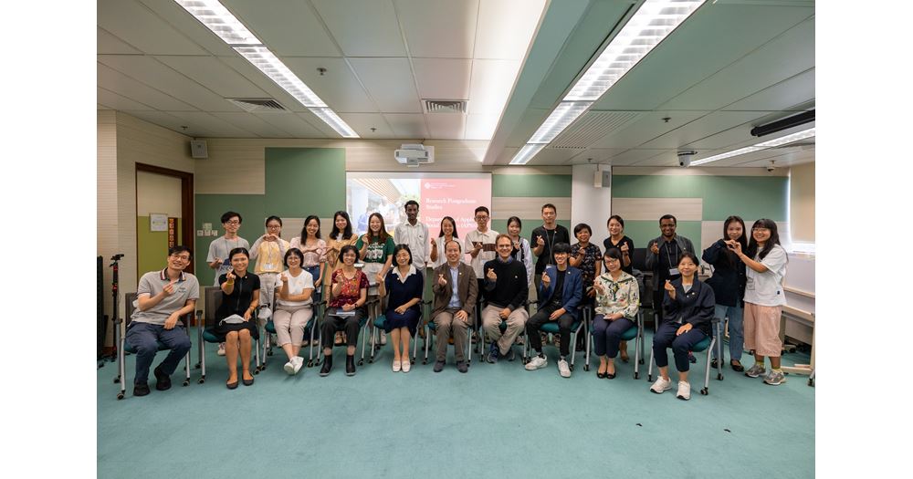 20230914 A Warm Welcome to our New Cohort of Research Postgraduate Students