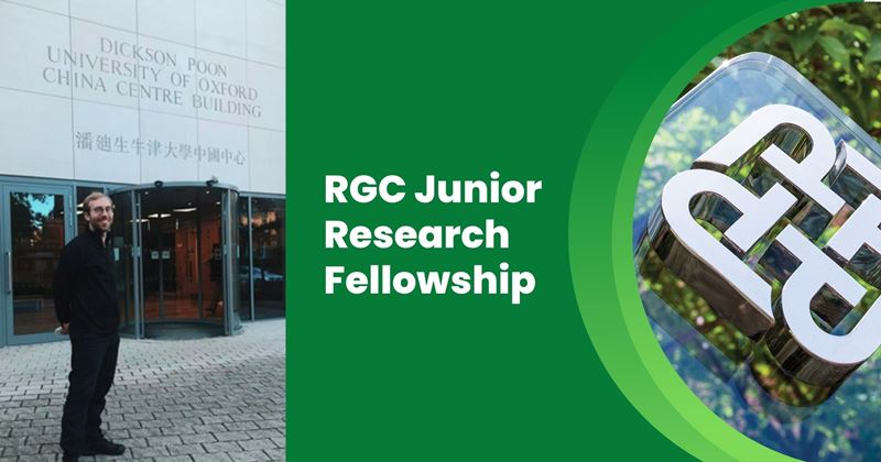 APSS Awarded RGC Junior Research Fellowship